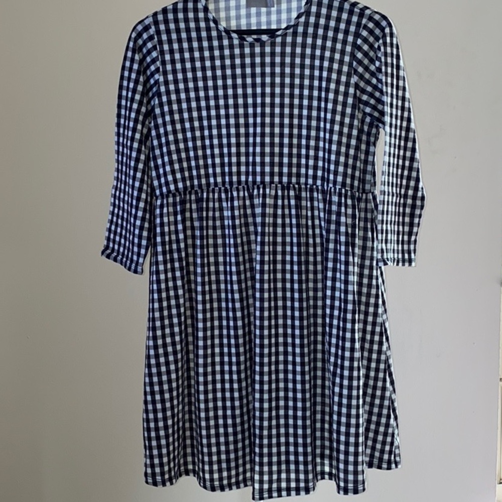 Gingham Pattern Dress